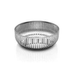 Outlet Alessi - Cestino - Frugtskål i blank stål - Ø15 cm