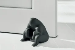 Outlet Alessi - Dédé dørstopper - Gulvdørstopper - Sort
