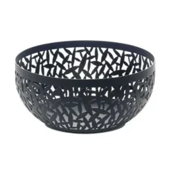 Hot Alessi - Frugtskål - Cactus - Sort stål - Ø21 cm
