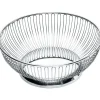 Outlet Alessi - rund basket i poleret stål - Frugtskål Ø15 cm