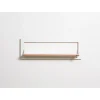 Hot Ambivalenz Fläpps - Foldbar Hylde - 80 x 27 cm - Hvid birk