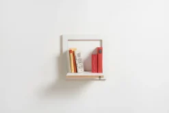 Discount Ambivalenz - Fläpps Hylde - 40 x 40 cm - Hvid