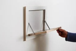 Discount Ambivalenz - Fläpps Hylde - 40 x 40 cm - Hvid
