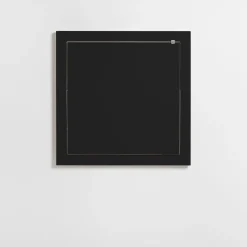 Hot Ambivalenz Fläpps - Væghængt skrivebord - foldbart, Sort 60x60 cm