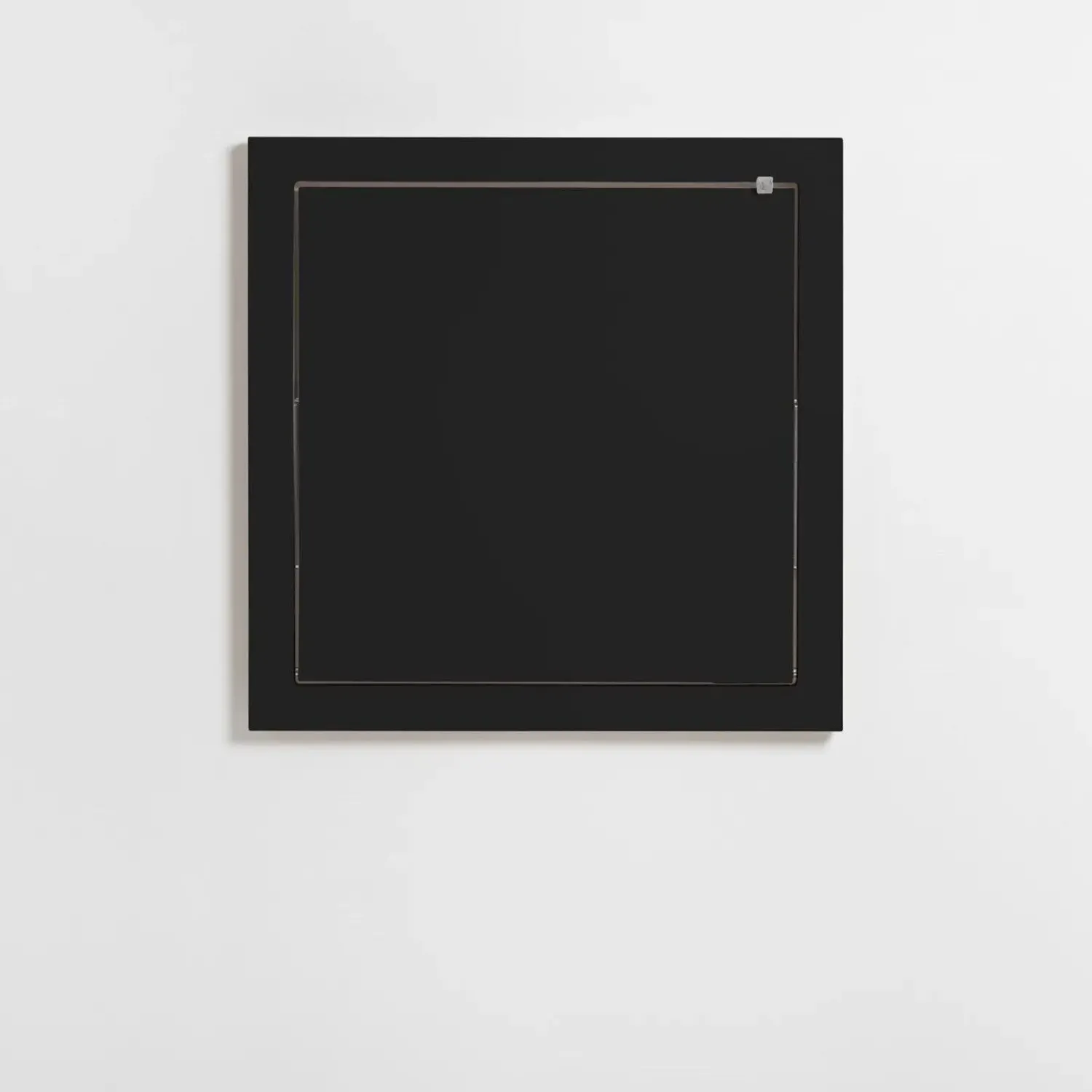 Hot Ambivalenz Fläpps - Væghængt skrivebord - foldbart, Sort 60x60 cm