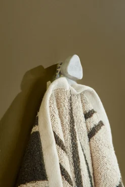 Online Andersen Furniture - Andersen Håndklæde - B50xL100 - Beige/Grøn