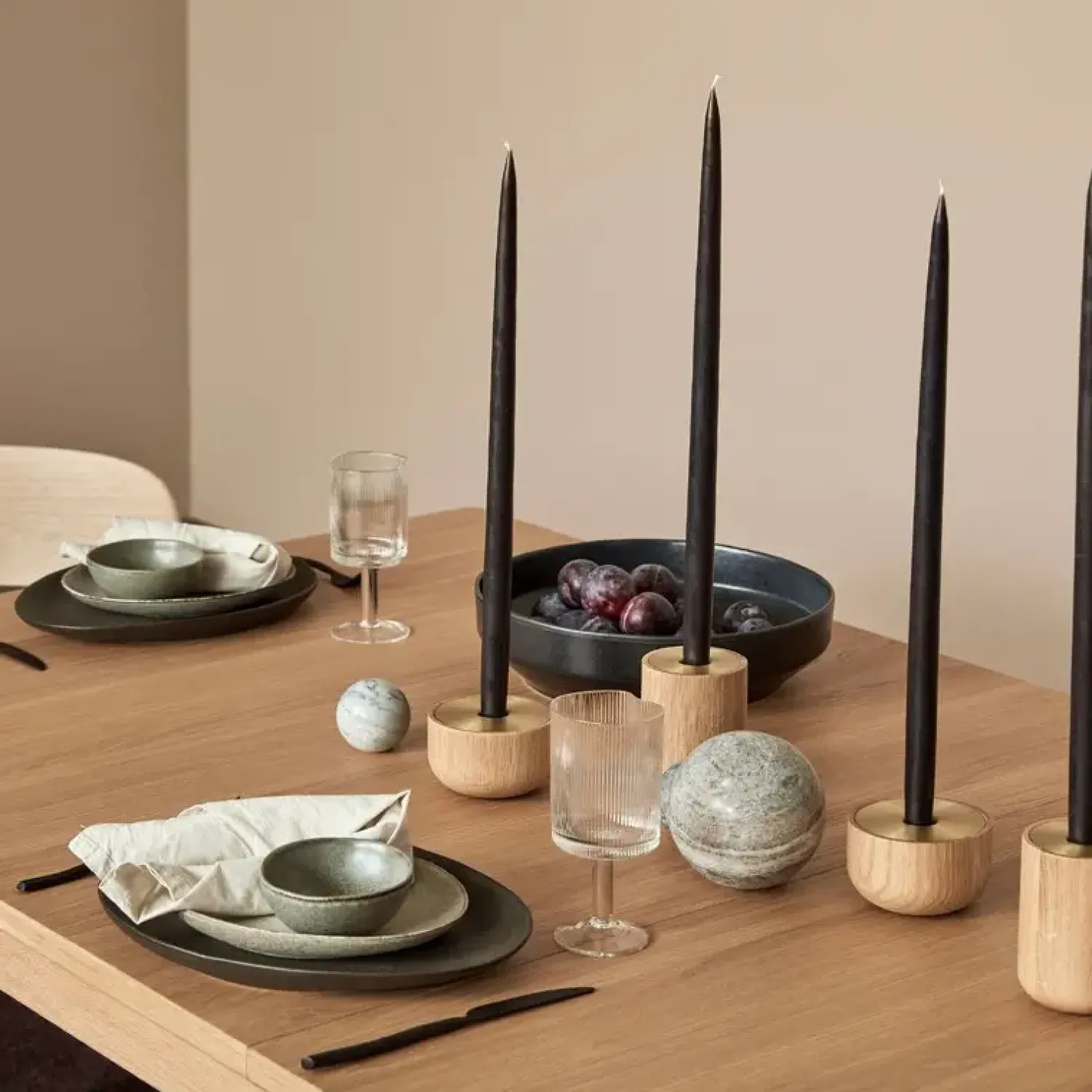 Best Andersen Furniture - Oak Nordic Tea Light lysestage