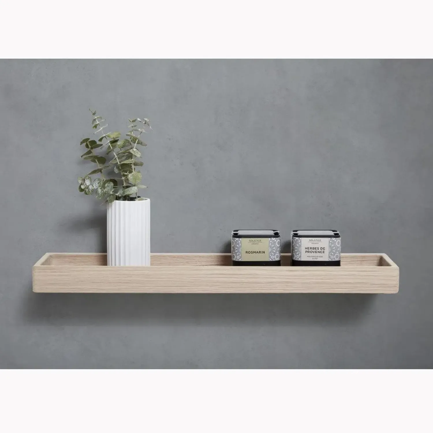 Clearance Andersen Furniture - Shelf 11 - Oak Lacquer - 44x12 cm