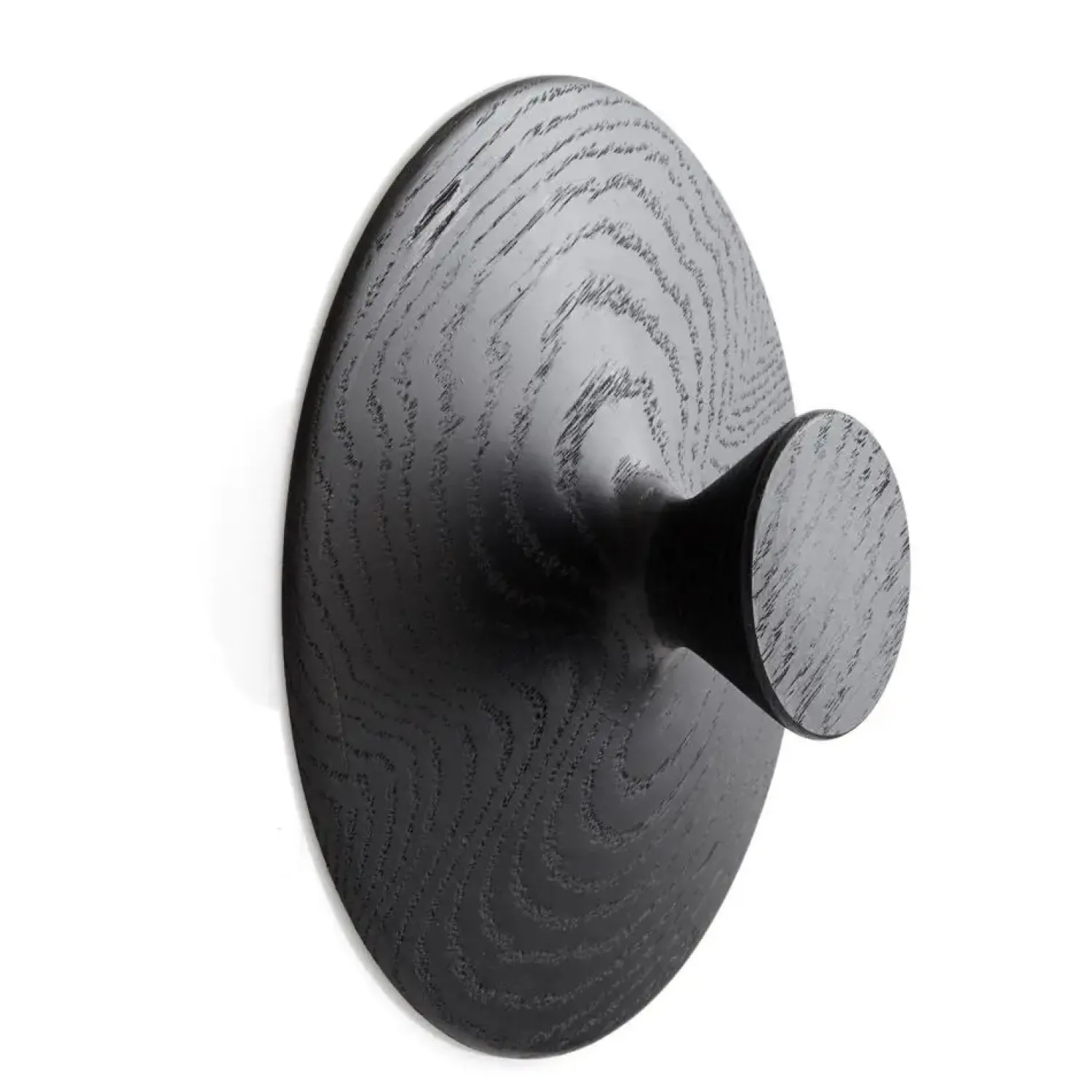 New Applicata Knage - Sort Bejdset Eg - Large