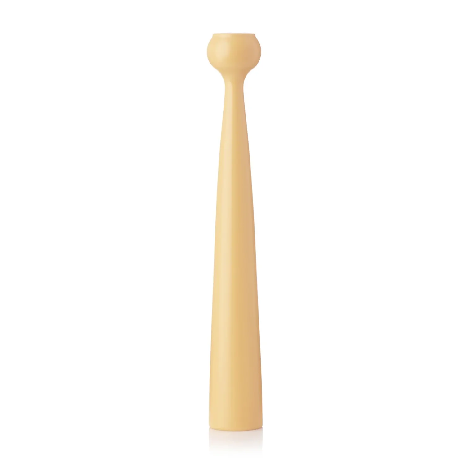 New Applicata - Lysestage - Blossom - Tulip - Yellow/Gul - H:33,5 cm