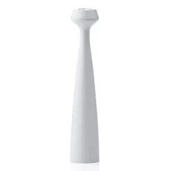 Applicata - Lysestage Blossom Lilly - Cool Grey - Grå - H:24,5 cm
