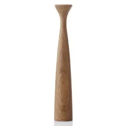 Sale Applicata - Lysestage - Blossom Rose - Olieret Eg - H 29 cm