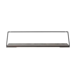 New Audo Copenhagen - Hylde 92 cm - Mørk egefiner - Rail Shelf, Stained