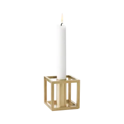 Clearance Audo Copenhagen - Lysestage - Kubus 1 - Guldbelagt