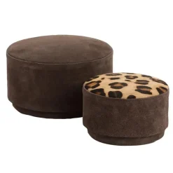 Best Au Maison - Boks - Leopard/Brun sæt af 2