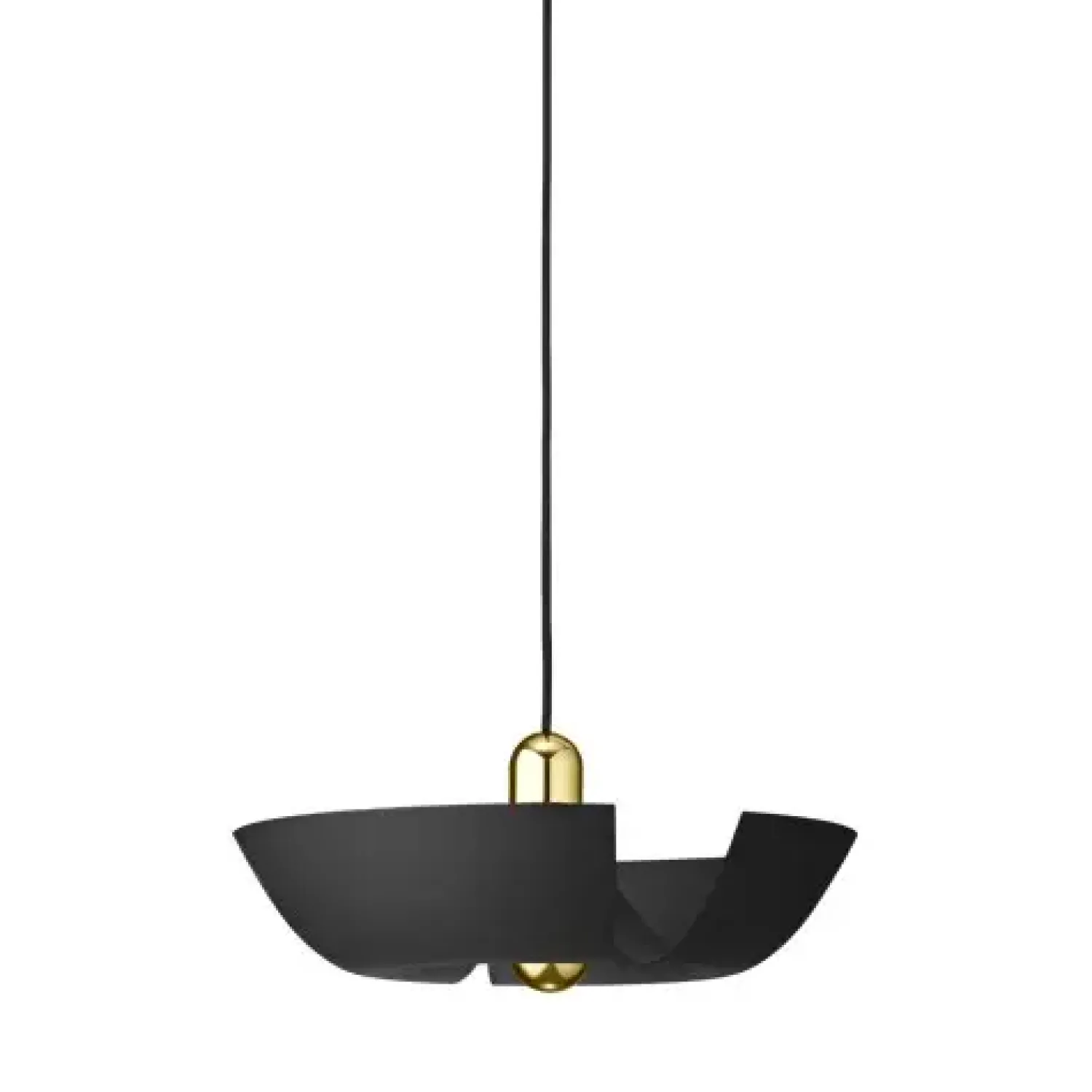 Discount AYTM - CYCNUS pendel Ø45 - Sort/Guld