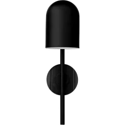 Sale AYTM - LUCEO væglampe (Ø12 x D20,5 x H45 cm) - Sort/Klar