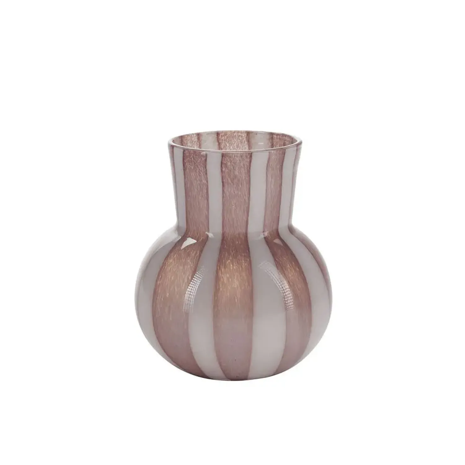 Online Bahne - Candy glas vase gammel rose.white