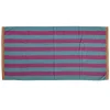 Hot Bahne - Håndklæde stribe 70x140 Turkis, pink, orange