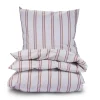 Outlet Bahne - Pin Stripe Sengetøj - Lilla, rav - 140x220