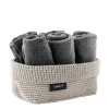Clearance Blomus - Crochet Robe Basket - Sand - TELA