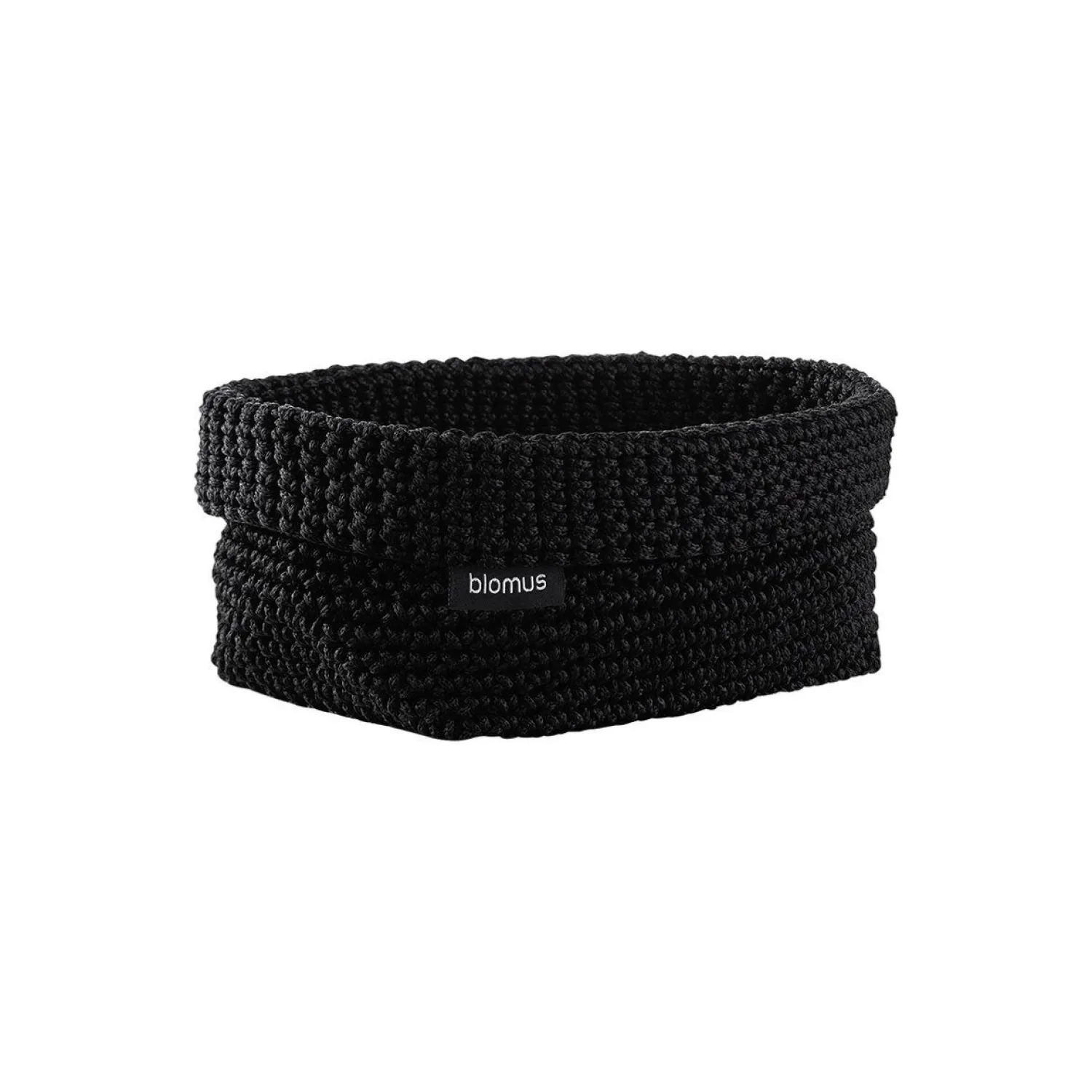 Discount Blomus - Crochet Rope Basket - L - Black - TELA