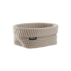 Outlet Blomus - Crochet Rope Basket - L - Moonbeam - TELA