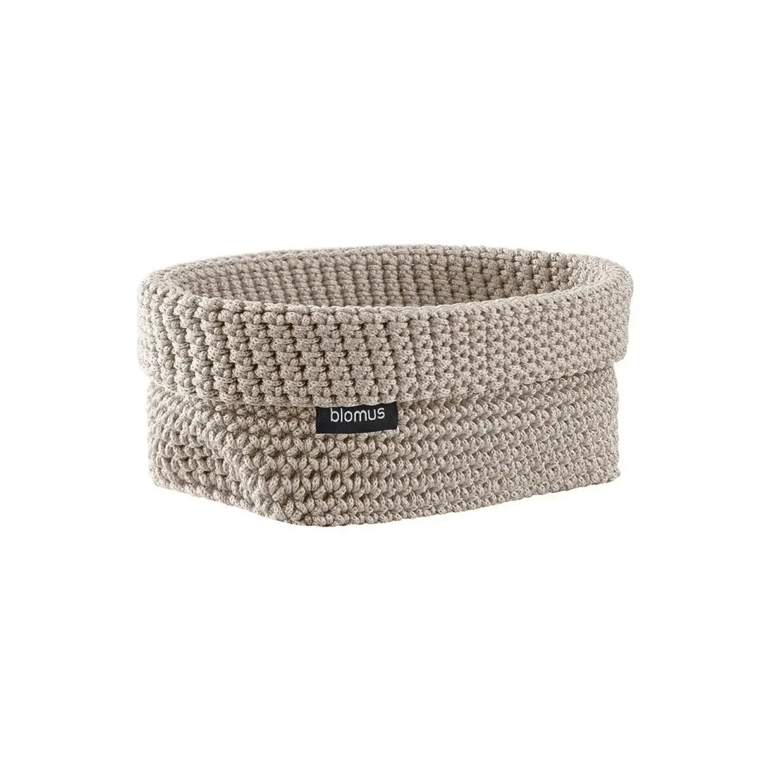 Outlet Blomus - Crochet Rope Basket - L - Moonbeam - TELA
