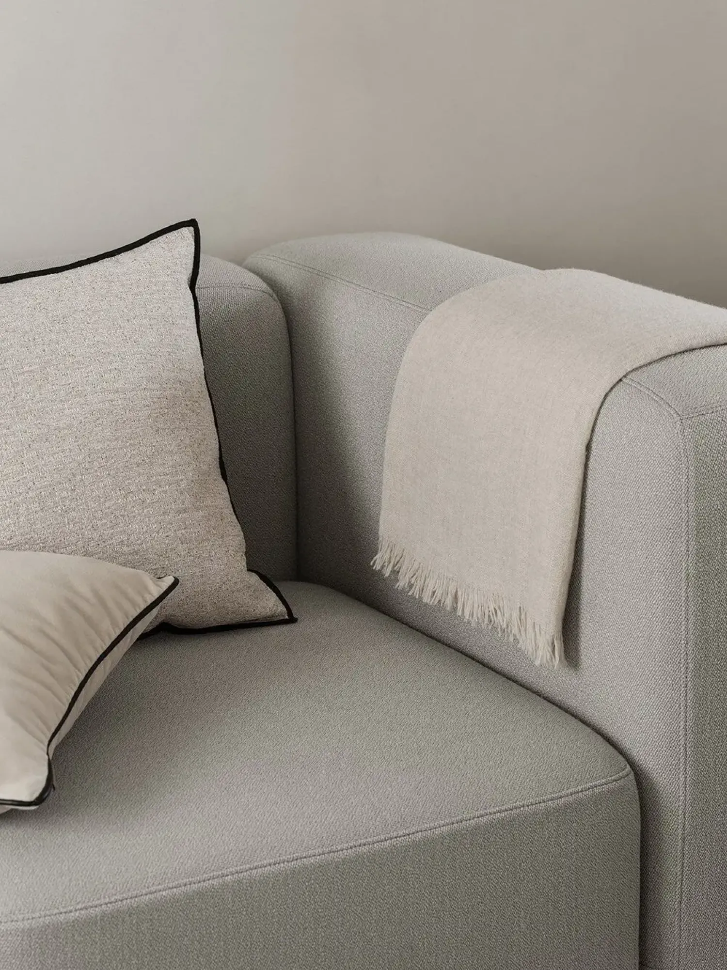 New Blomus - Cushion Cover - 30 x 50 cm - Moonbeam - VELVET