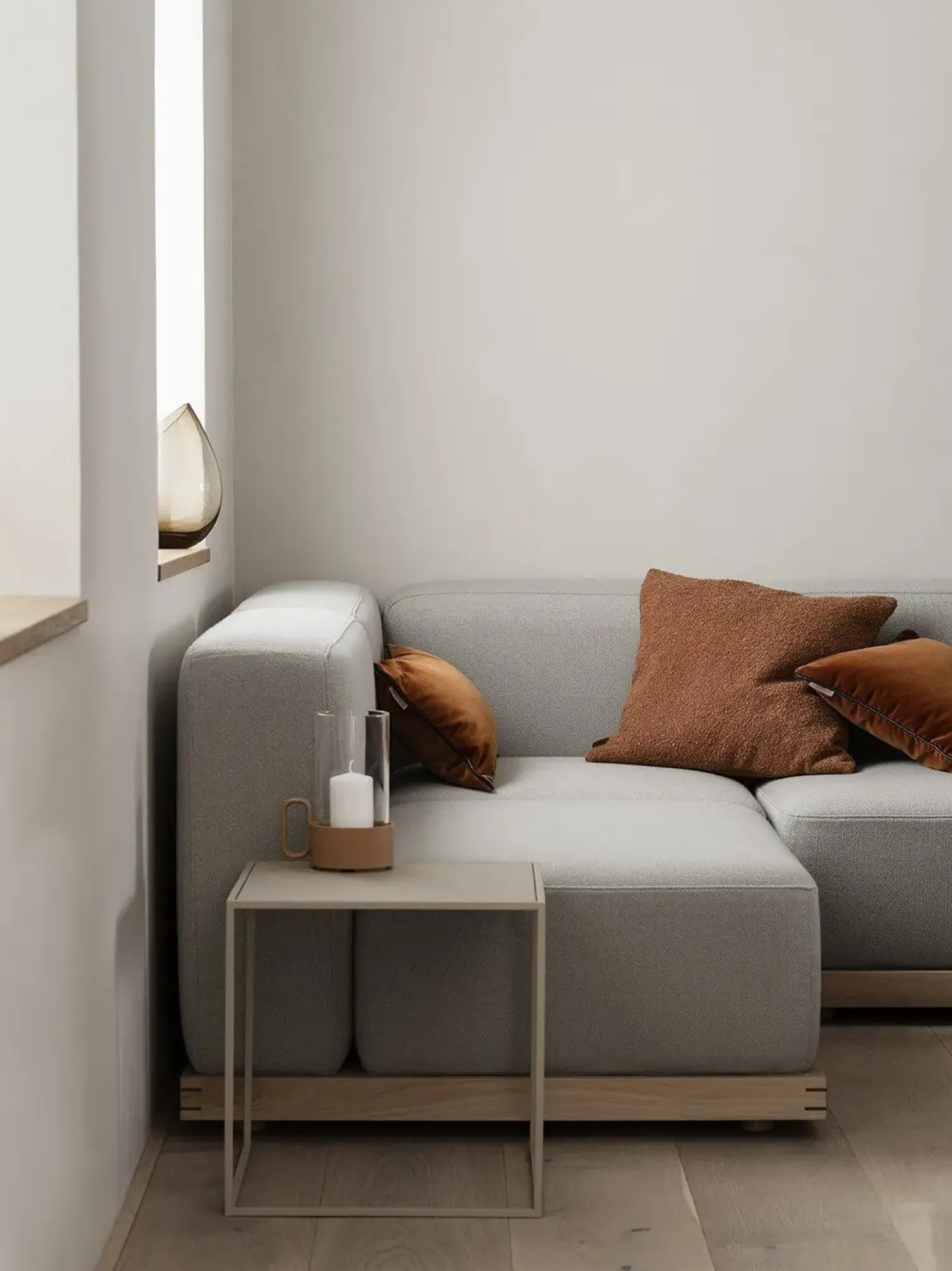 Best Blomus - Cushion Cover - 40 x 40 cm - Rustique Brown - VELVET