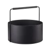 Best Blomus - Firewood Basket -ASHI- Black Oak - L
