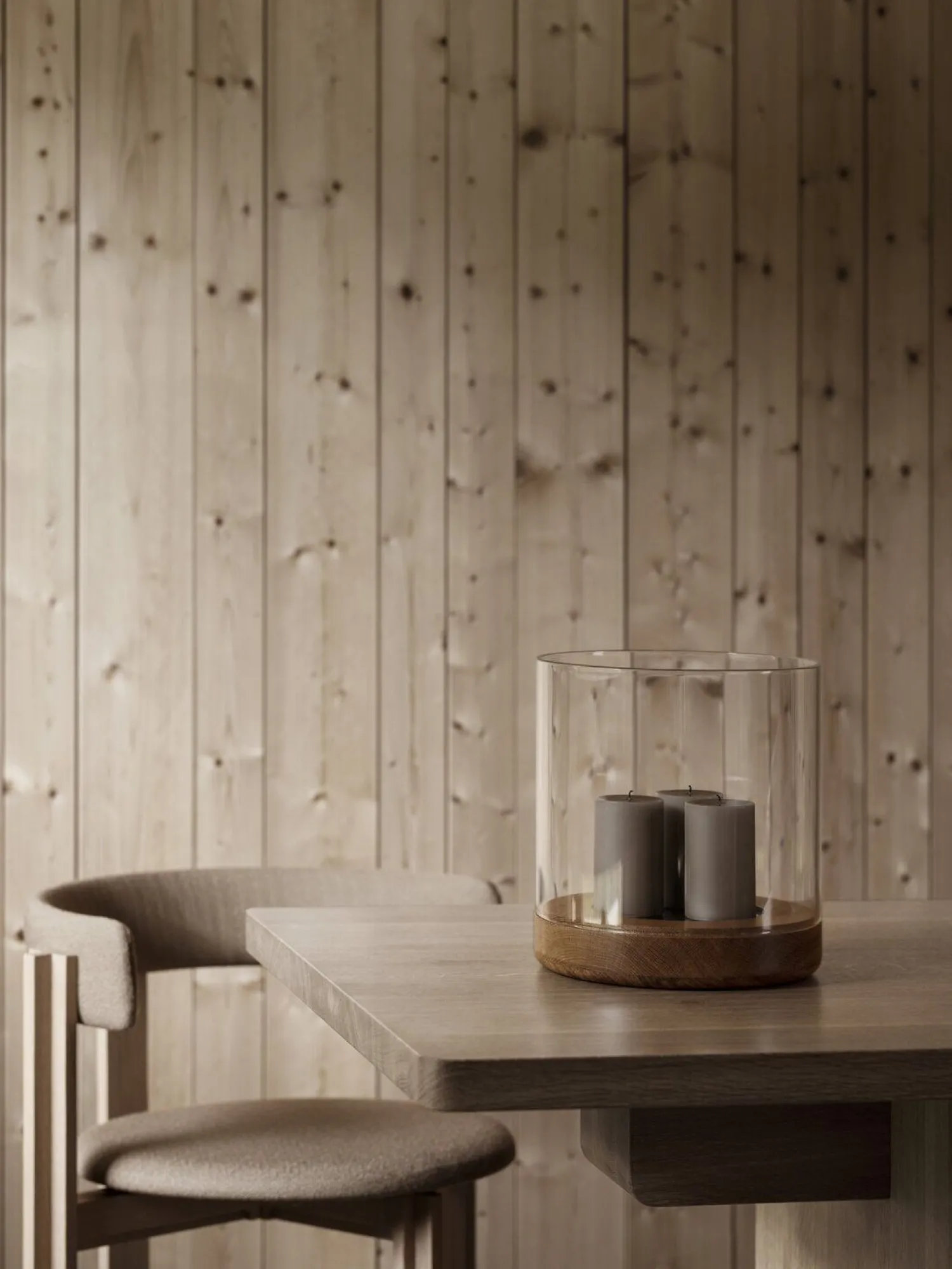 New Blomus - Hurricane Lamps XL - Oak - LANTO