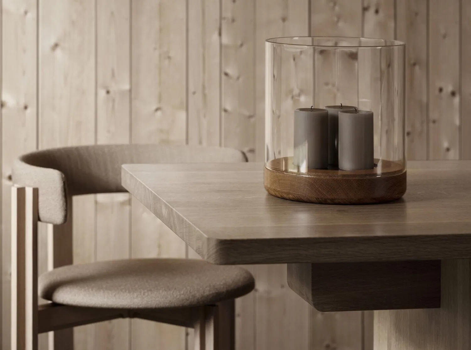 New Blomus - Hurricane Lamps XL - Oak - LANTO