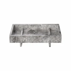 Online Blomus - Marble Tray - Sharkskin - ABENTO - H18 x L7,5 x W30 cm