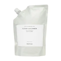Clearance Blomus - Refill Dishwashing Soap, Scent: Clean Cucumber - SATOMI - White