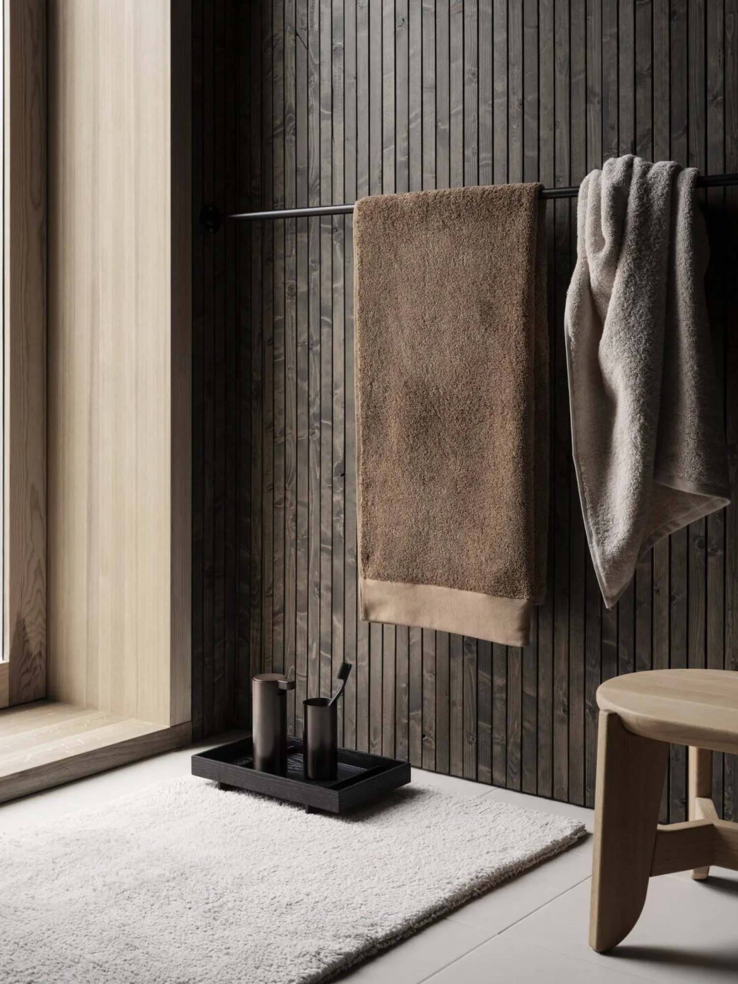 Hot Blomus - Sauna Towel - Tan - RIVA