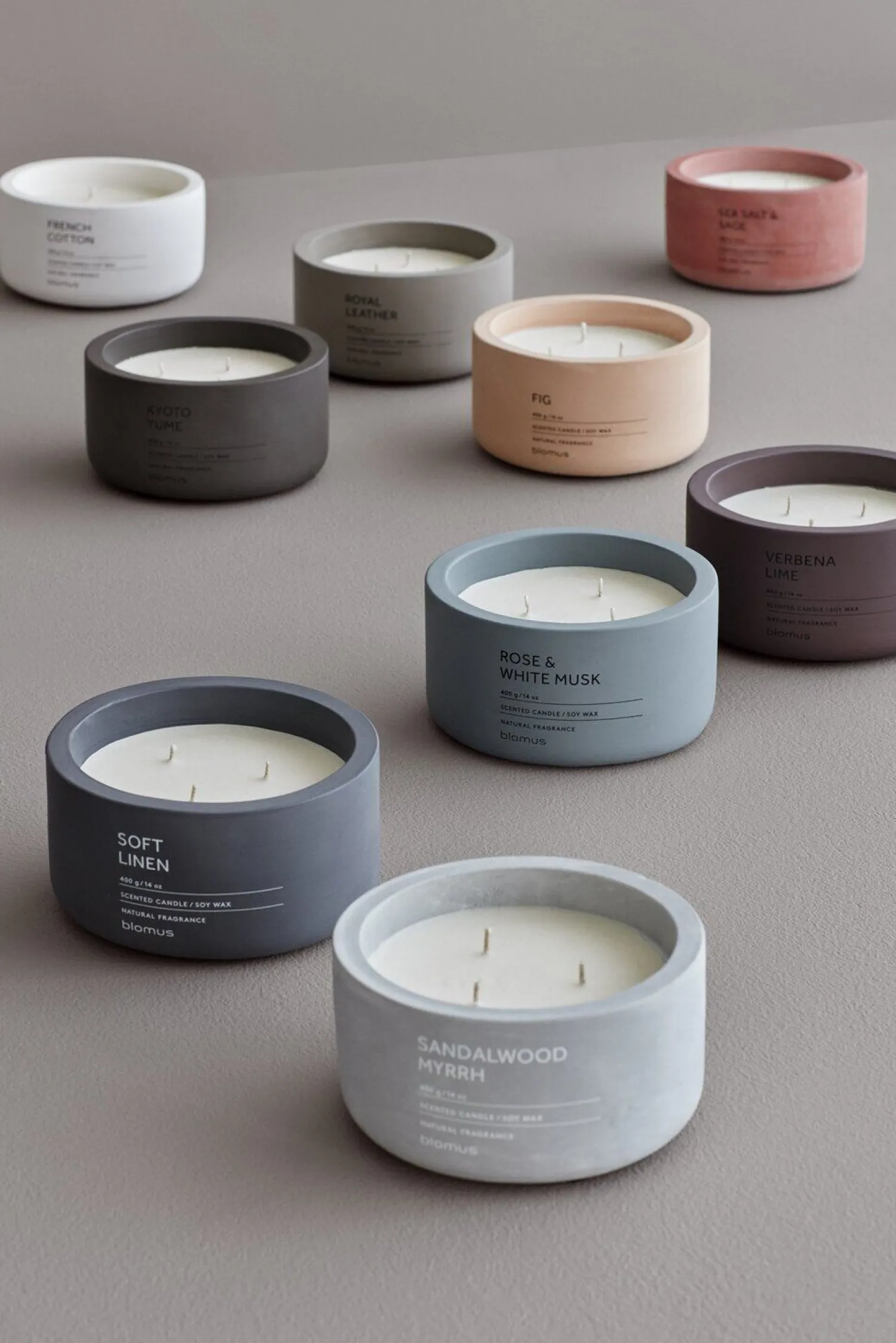 Blomus - Scented Candle - Rose & White Musk - FRAGA