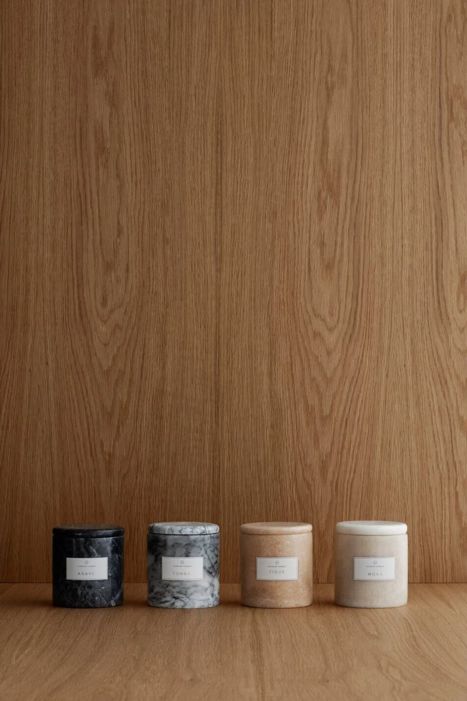 Sale Blomus - Scented Marble Candle - Sharkskin - FRABLE