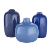 Online Blomus - Set 3 Vases - CEOLA-Parisian Blue, Mazarine Blue, Ocean Cavern
