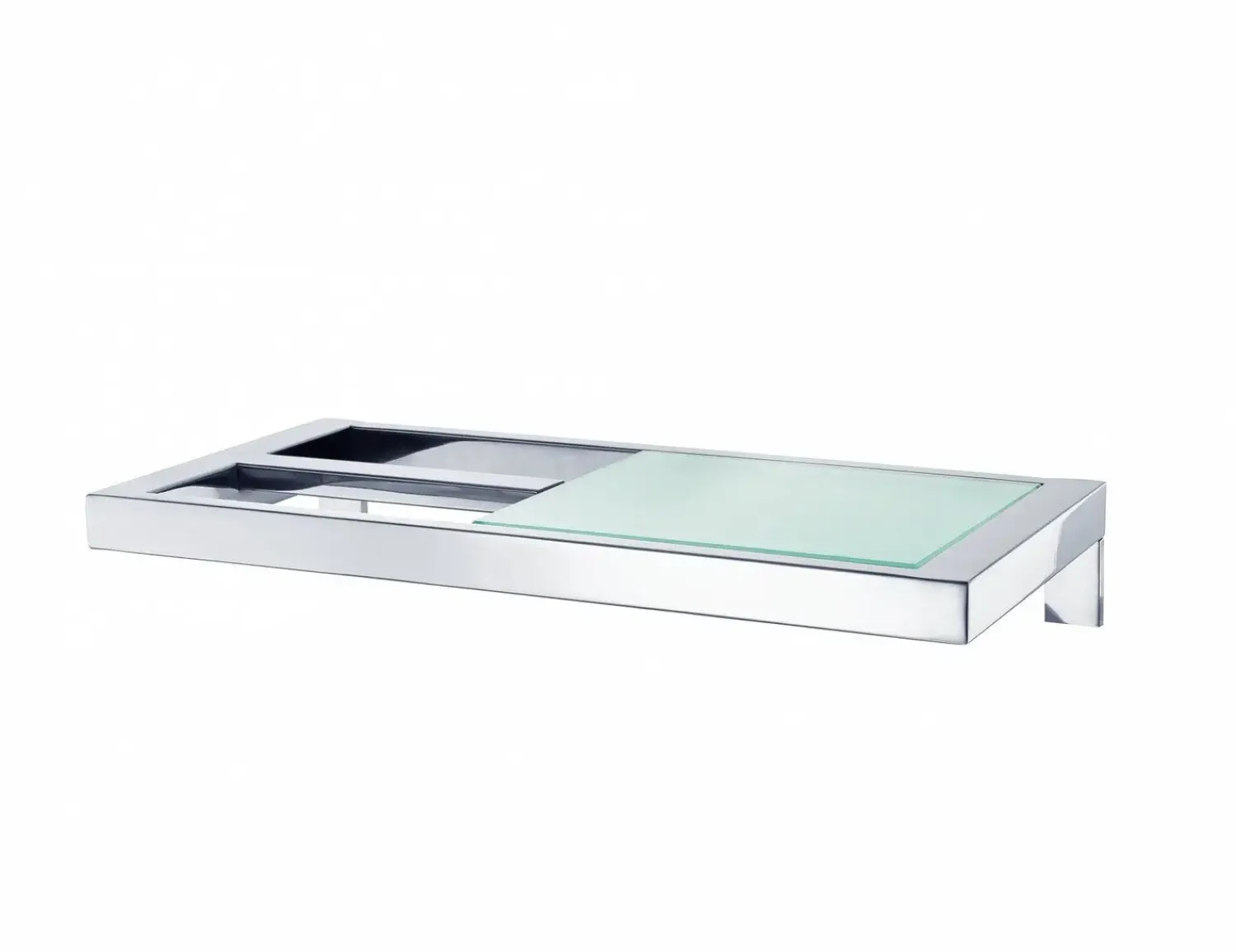 Discount Blomus - Toilet Paper Holder with glass shelf - polished - MENOTO