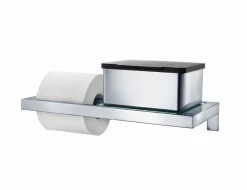 Online Blomus - Toilet Paper Holder with glass shelf - matt - MENOTO