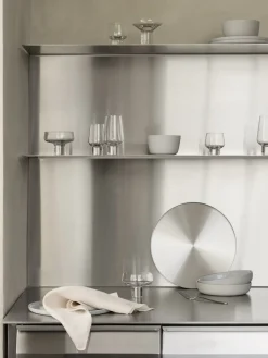 Online Blomus - Tray S - PEASY - Stainless Steel - H1 x L30 x Ø30 cm