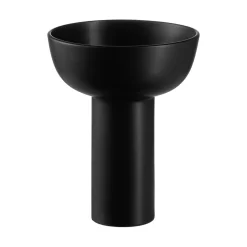 New Blomus - Vase - H 21 cm, Ø 17 cm - Black - MIYABI