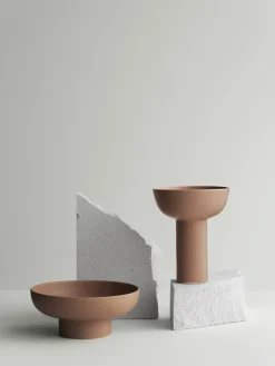 Best Blomus - Vase - H 21 cm, Ø 17 cm - Terracotta - MIYABI