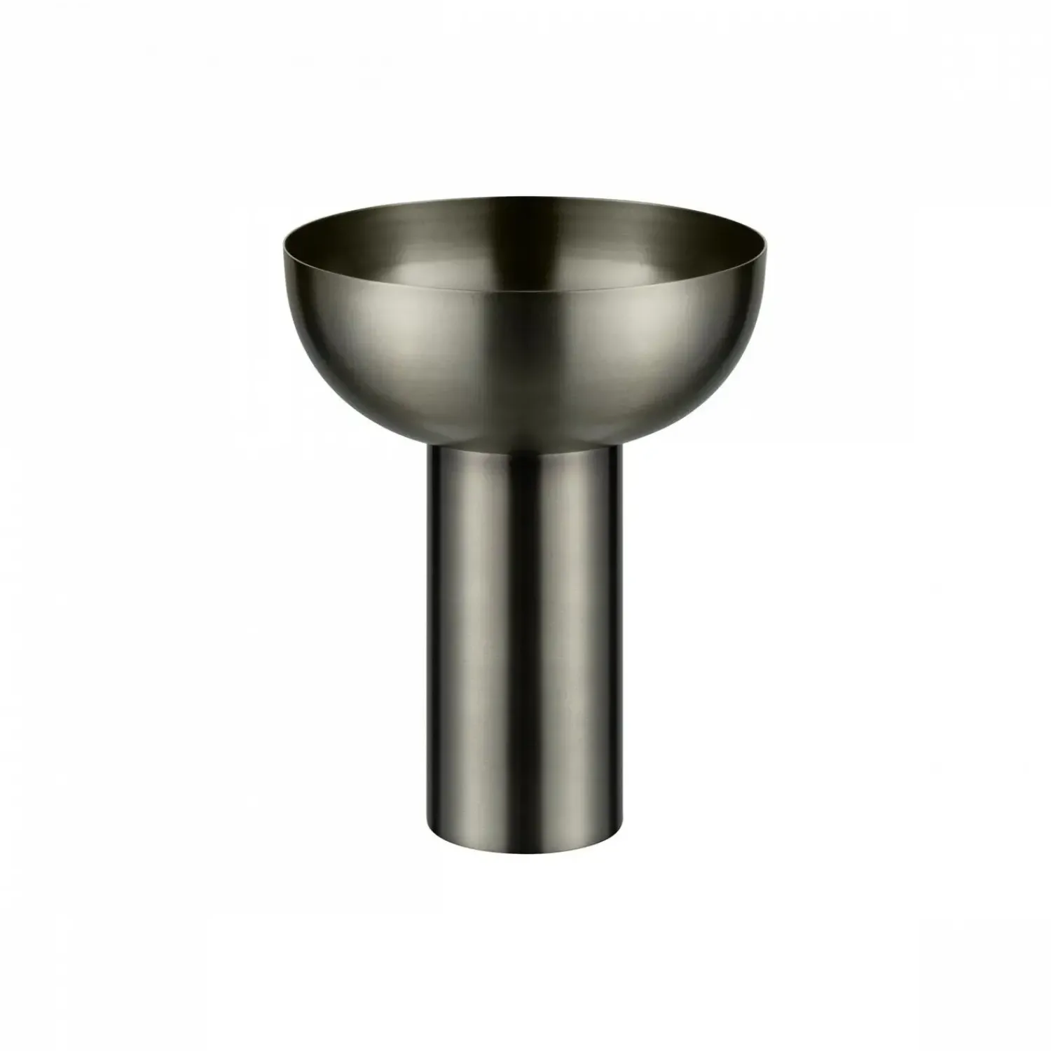Blomus - Vase - MIYABI - Burned Metal, metallic finish