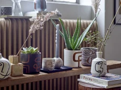 Online Bloomingville - Abas Deko Urtepotte, Brun, Terrakotta