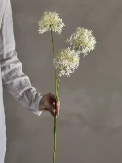 Hot Bloomingville - Allium Kunstig stilk, Hvid, Plastik