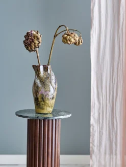 New Bloomingville - Benoit Vase, Brun, Stentøj
