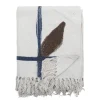 Discount Bloomingville - Imperia Plaid, Natur, Genanvendt Bomuld