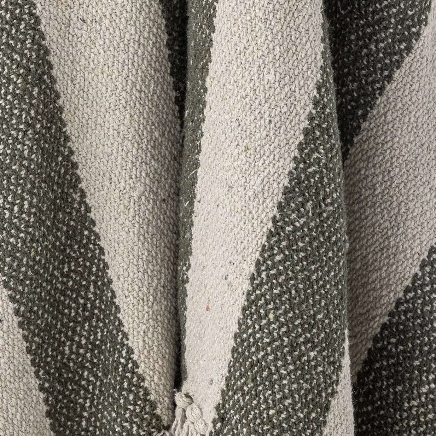 Best Bloomingville - Jodina Plaid, Grøn, Genanvendt Bomuld